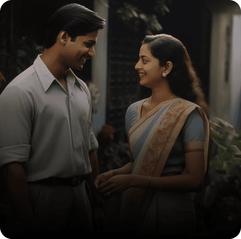 Modern Matchmaking Couple